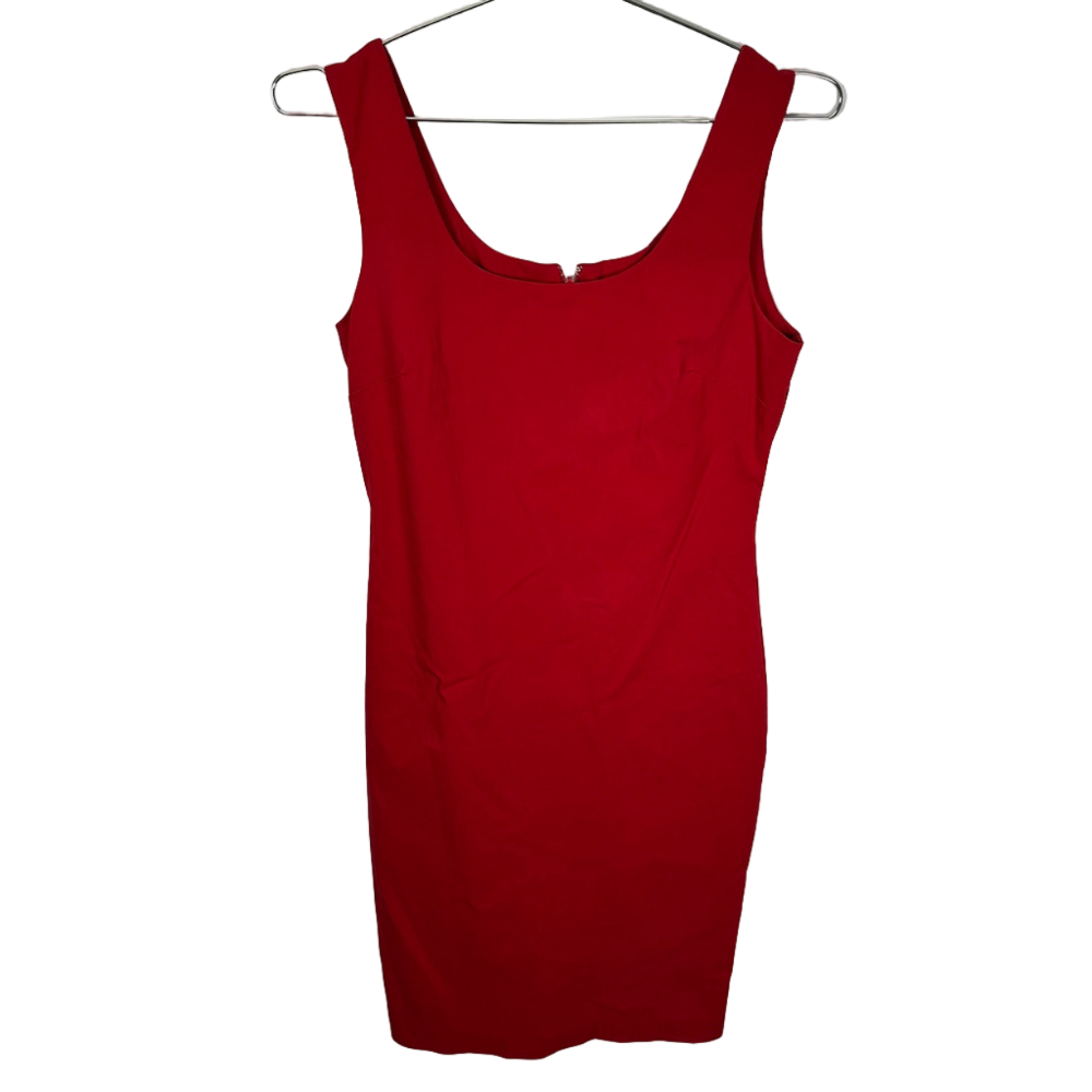 Vintage Le Chateau Red 90's style Sheath Vampire core Dress Medium